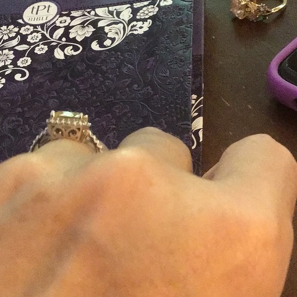 COPY - SS 925, Canary Yellow CZ Simulated Diamond Ring…gorgeous. - Picture 3 of 6